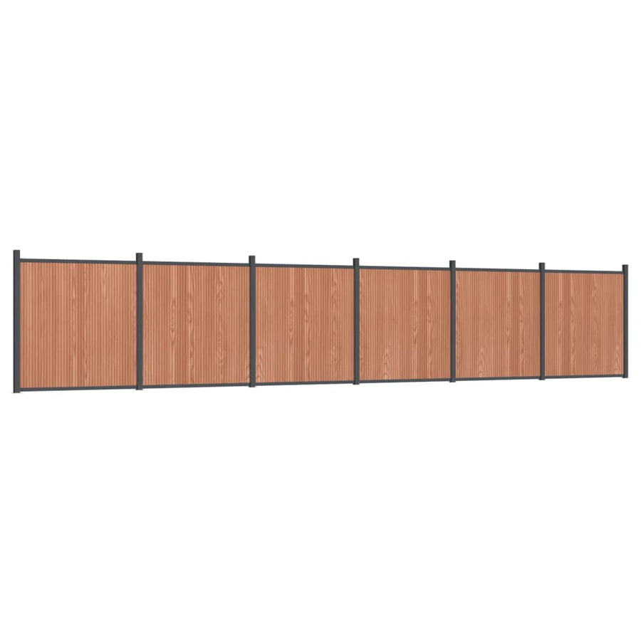 Schuttingpaneel 1045X186 Cm Hkc Bruin