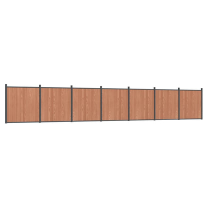 Schuttingpaneel 1218X186 Cm Hkc Bruin