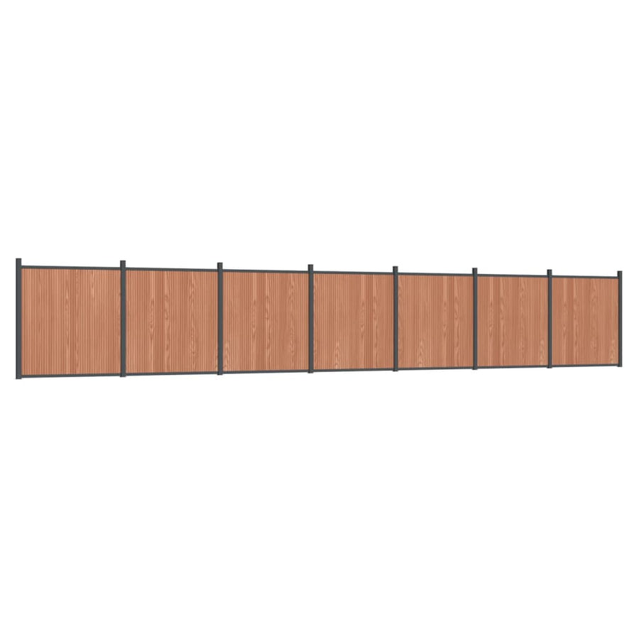 Schuttingpaneel 1218X186 Cm Hkc Bruin