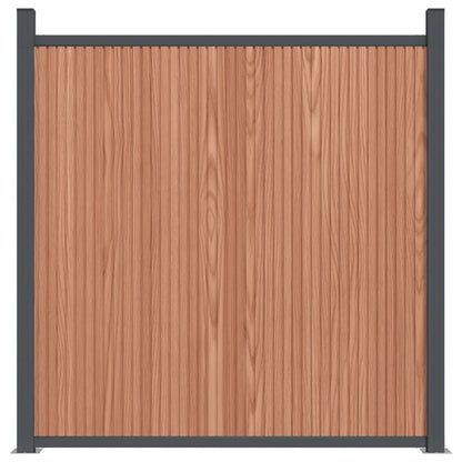 Schuttingpaneel 1218X186 Cm Hkc Bruin