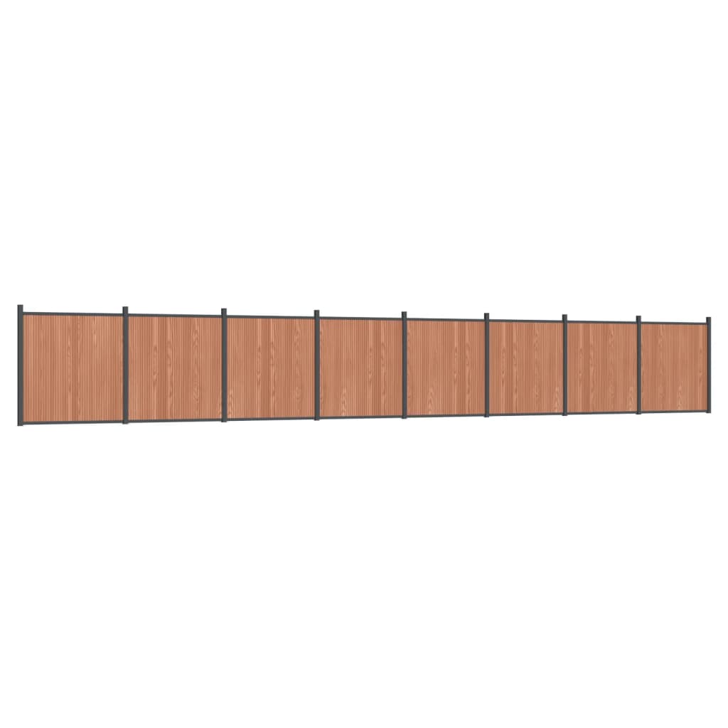 Schuttingpaneel 1391X186 Cm Hkc Bruin