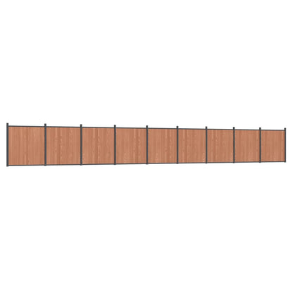 Schuttingpaneel 1564X186 Cm Hkc Bruin