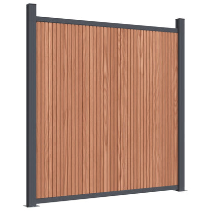 Schuttingpaneel 1737X186 Cm Hkc Bruin
