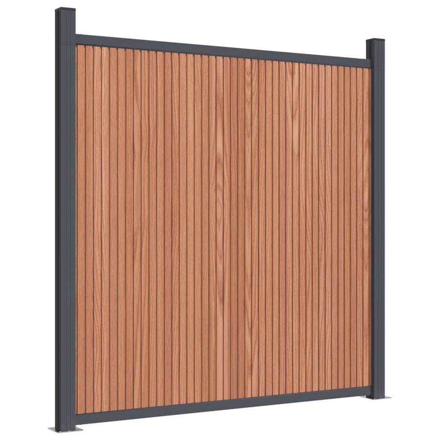 Schuttingpaneel 1737X186 Cm Hkc Bruin
