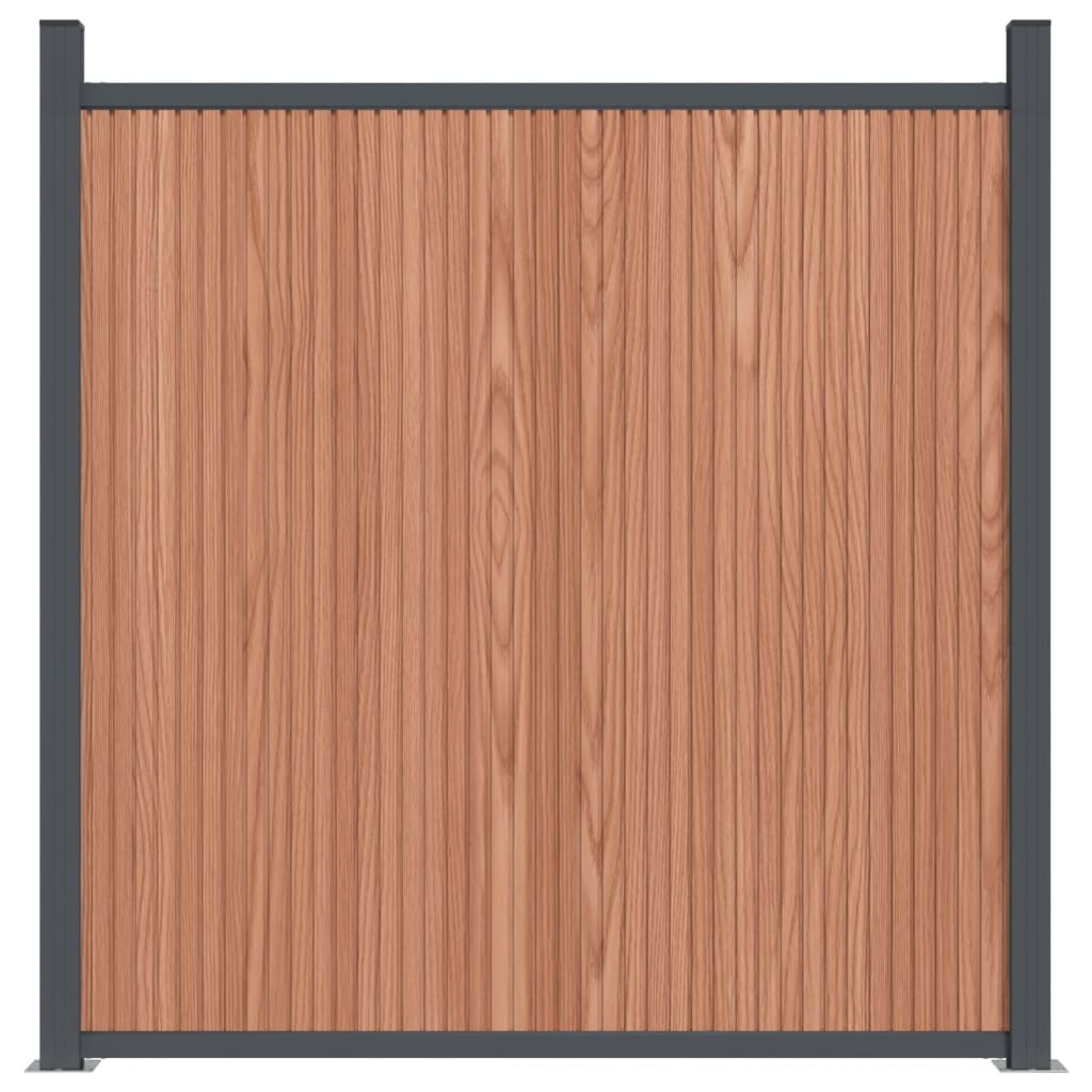 Schuttingpaneel 1737X186 Cm Hkc Bruin