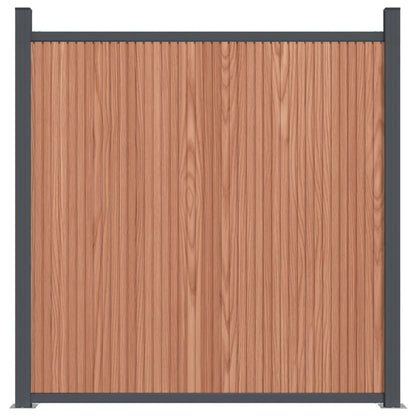 Schuttingpaneel 1737X186 Cm Hkc Bruin