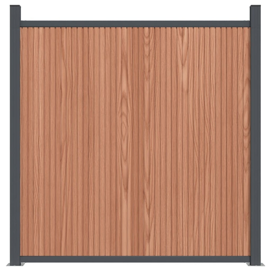 Schuttingpaneel 1737X186 Cm Hkc Bruin