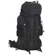 Wandelrugzak 80L oxford stof zwart 40x20x78 cm