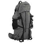 Hiking backpack 80 L oxford fabric grey