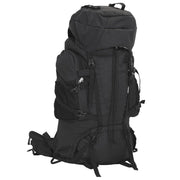 Wandelrugzak 100L oxford stof zwart 40x22x90 cm