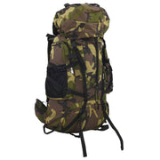 Wandelrugzak 100L camouflage groen