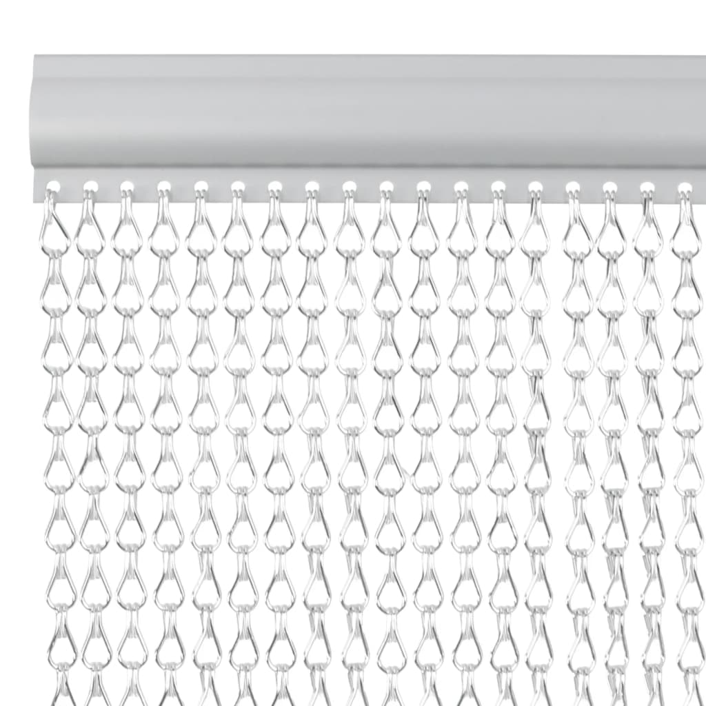 Vliegengordijn Kettingen Aluminium 80 x 212 cm