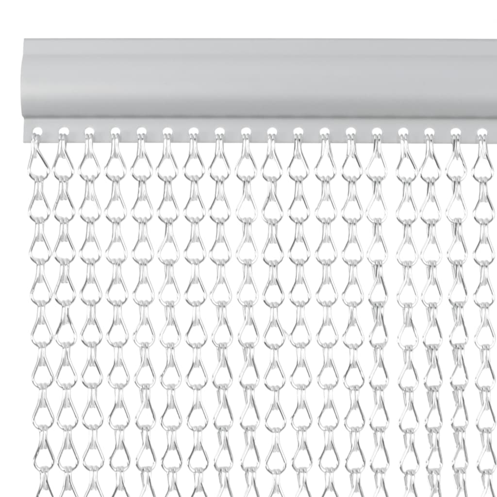 Vliegengordijn Kettingen Aluminium 100 x 212 cm