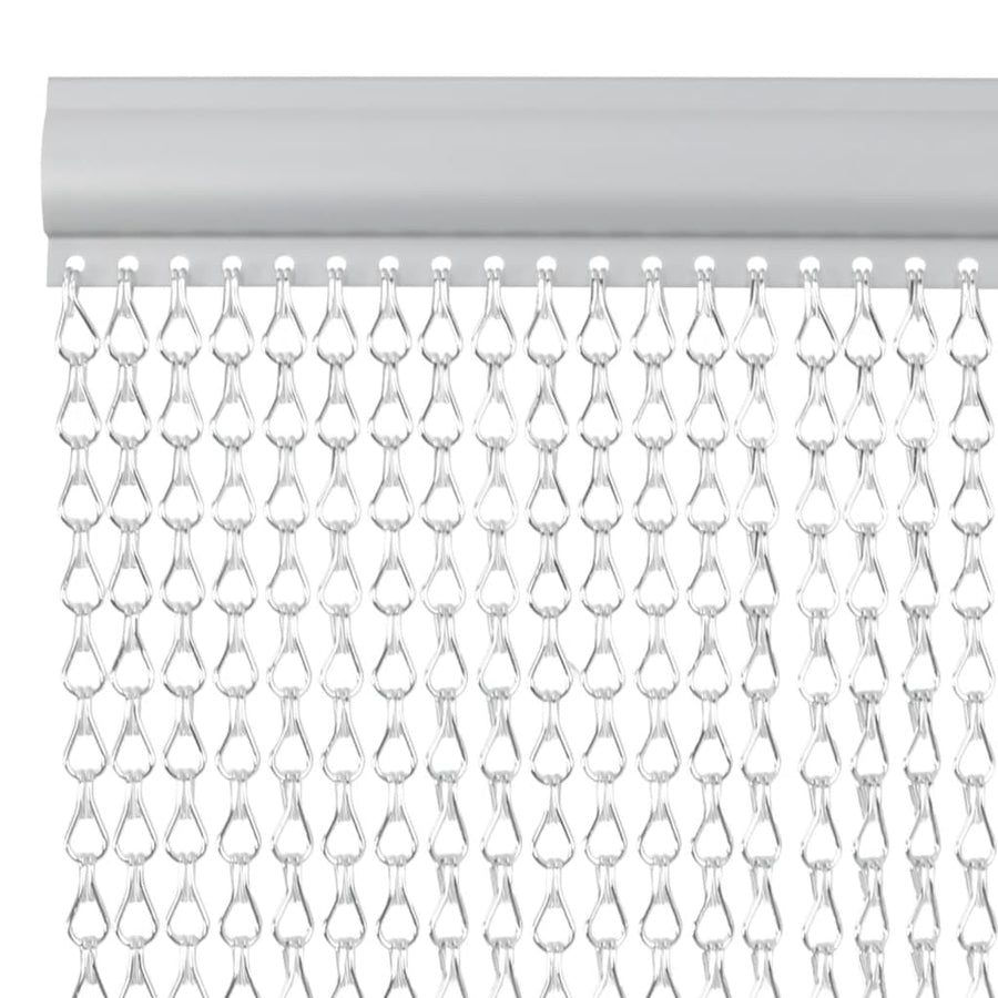 Vliegengordijn Kettingen Aluminium 100 x 226 cm