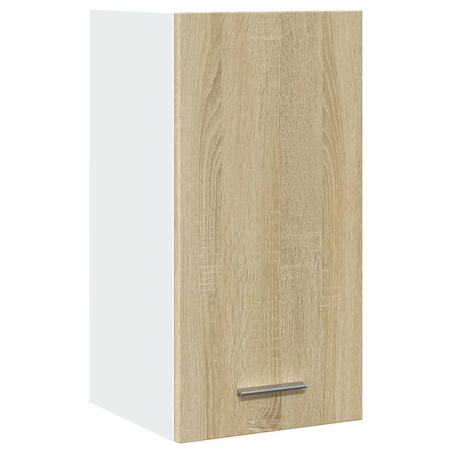 Hangkast 29,5x31x60 cm bewerkt hout sonoma eikenkleurig