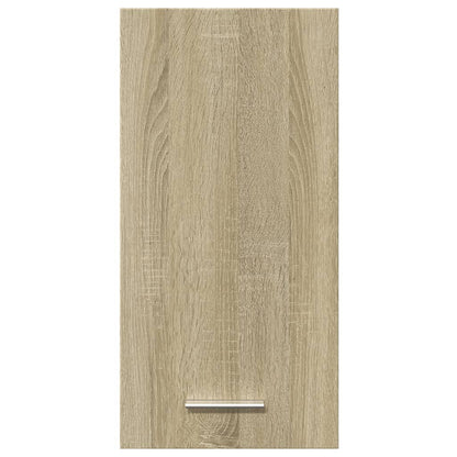 Hangkast 29,5x31x60 cm bewerkt hout sonoma eikenkleurig