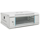 Wall-mounted network cabinet 4U 19" IP20 53x40x21 cm