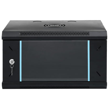 Netwerkkast wandgemonteerd 6U 19" IP20 53x40x30 cm