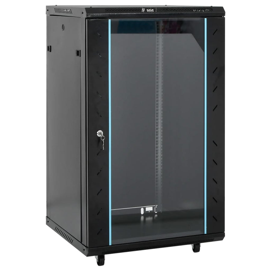 Netwerkkast met draaiwieltjes 18U 19" IP20 60x60x100 cm