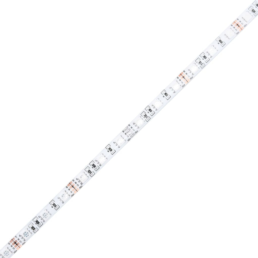 Salontafel met Infinity LED 70x53x30 cm zwart