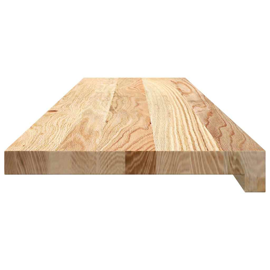 Traptreden Onbehandeld Massief Eikenhout Naturel 8 100 x 30 x 2 cm