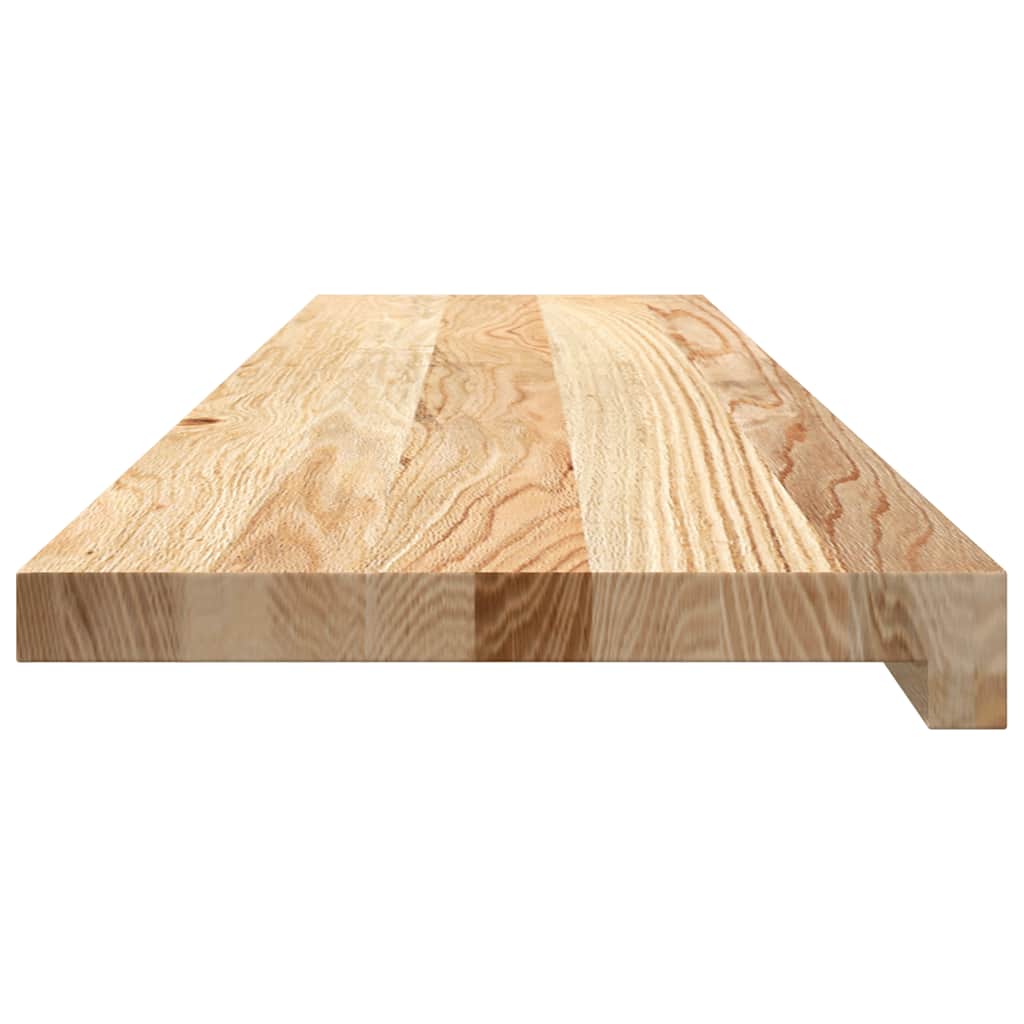 Traptreden Onbehandeld Massief Eikenhout Naturel 12 100 x 25 x 2 cm