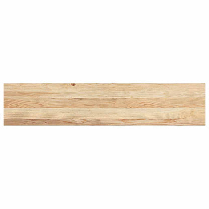 Traptreden 12 st 120x30x2 cm onbehandeld massief eikenhout