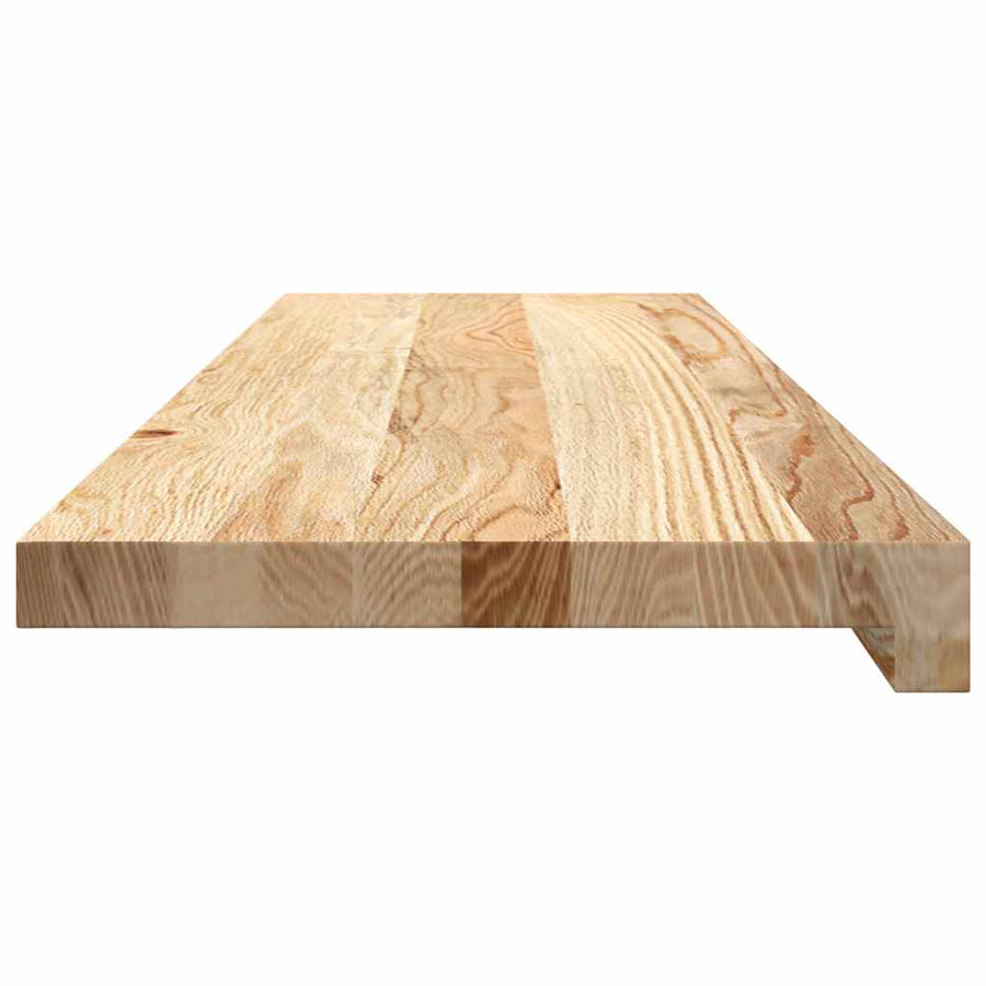 Traptreden Onbehandeld Massief Eikenhout Naturel 16 90 x 25 x 2 cm