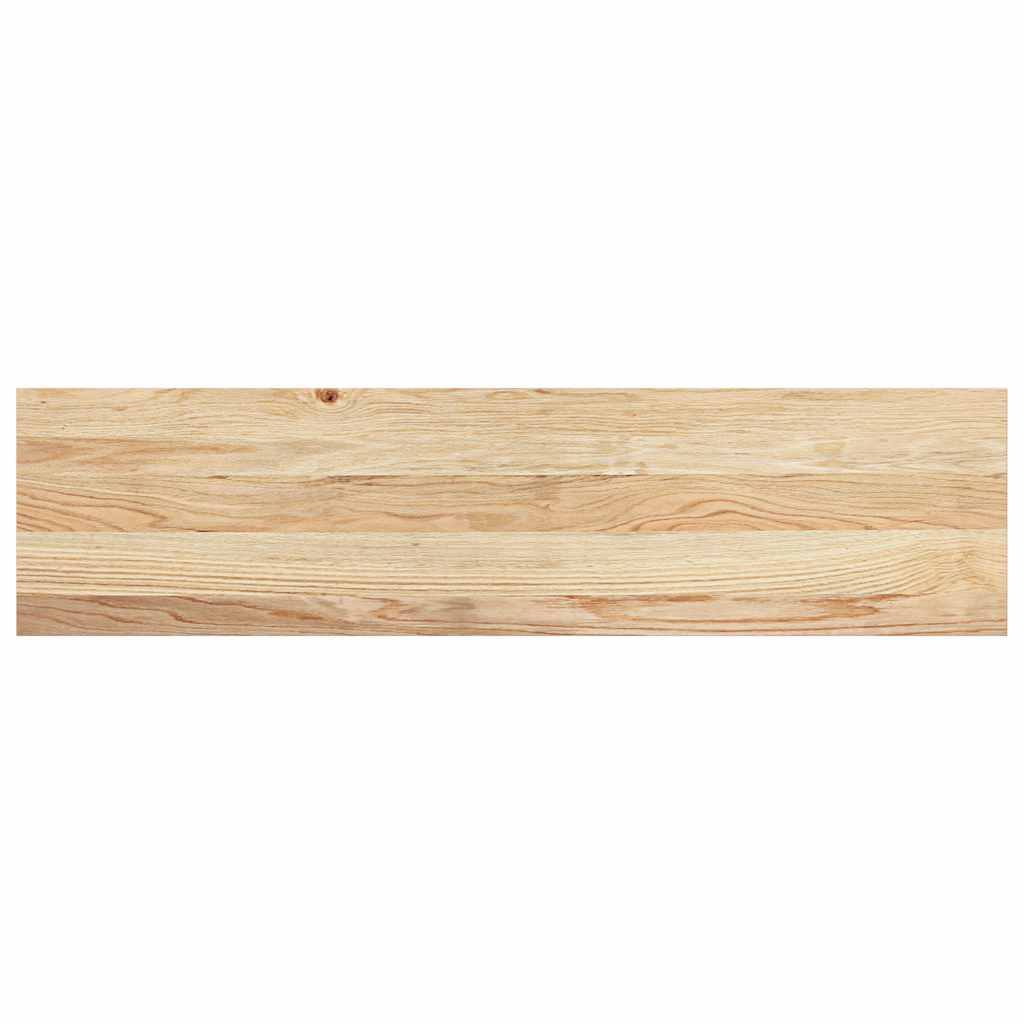 Traptreden Onbehandeld Massief Eikenhout Naturel 16 100 x 25 x 2 cm