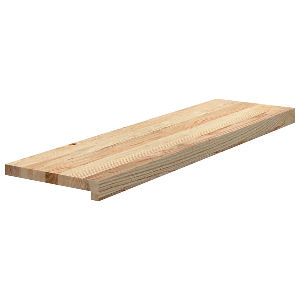 Traptreden Onbehandeld Massief Eikenhout Naturel 20 90 x 30 x 2 cm