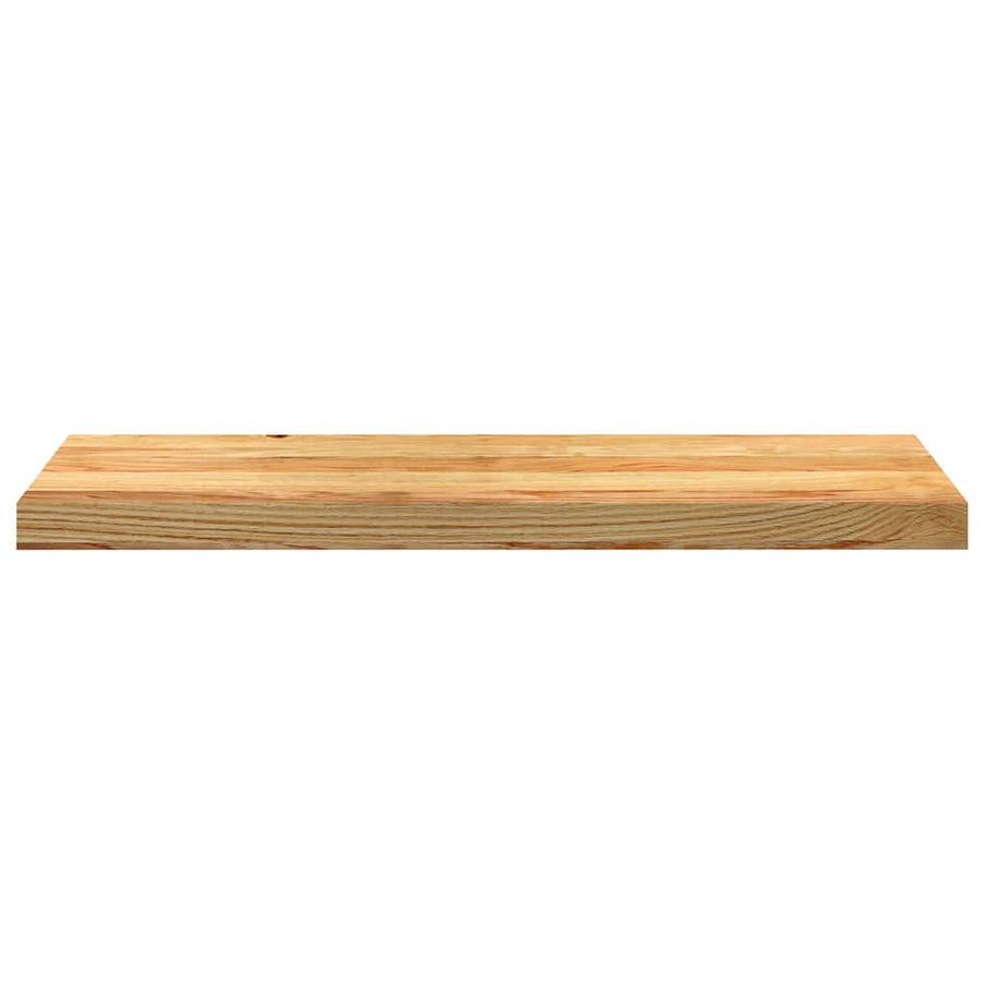 Traptreden 4 st 80x25x2 cm massief eikenhout lichtbruin