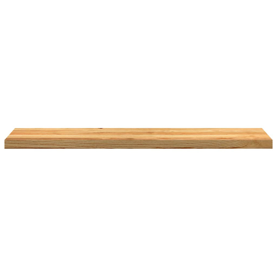 Traptreden 4 st 120x25x2 cm massief eikenhout lichtbruin