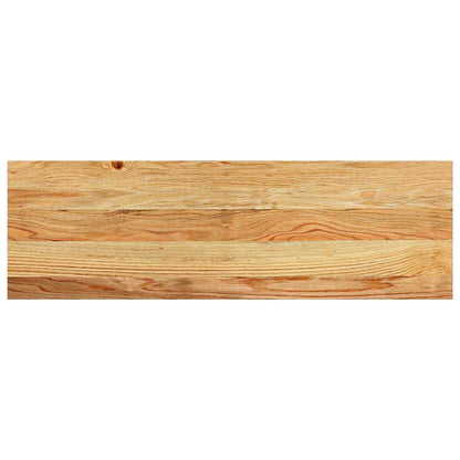 Traptreden 4 St 80X30X2 Cm Massief Eikenhout Lichtbruin