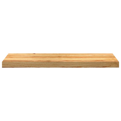 Traptreden 4 St 80X30X2 Cm Massief Eikenhout Lichtbruin