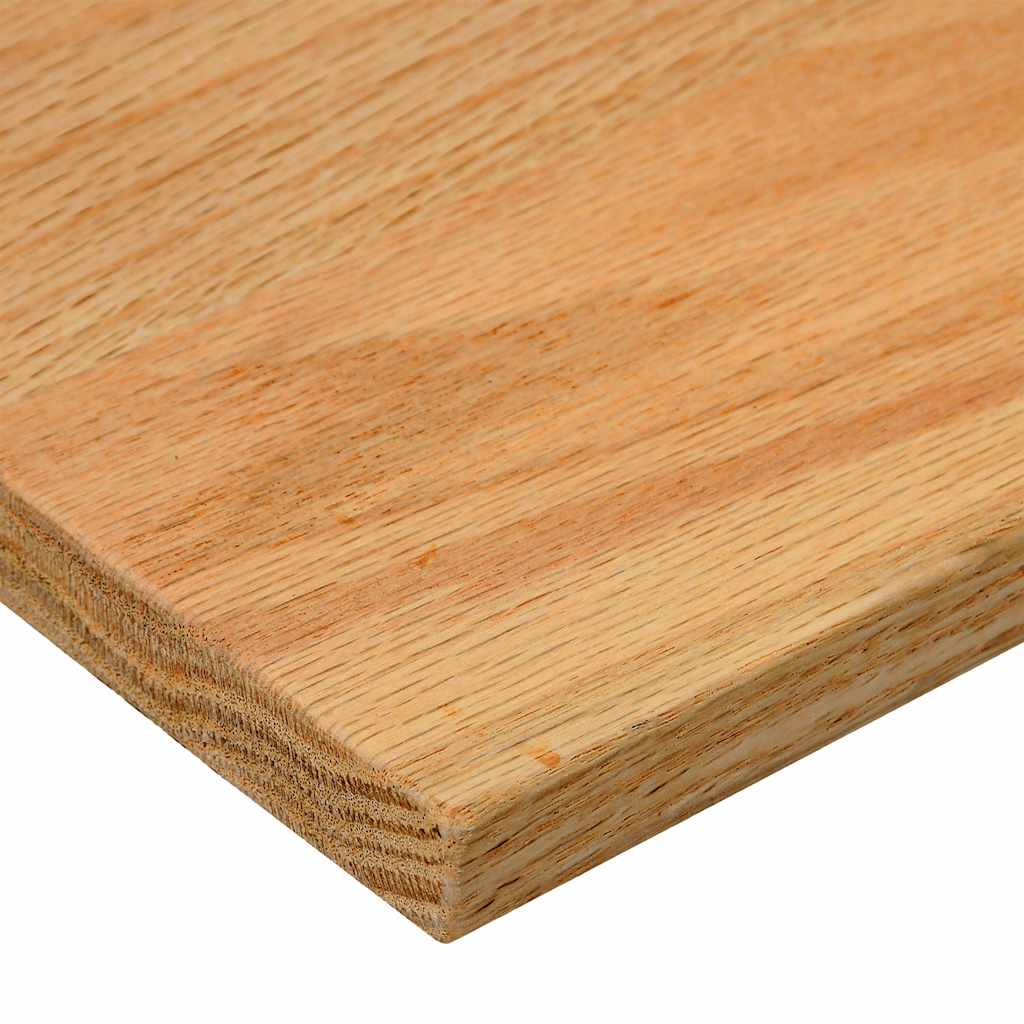 Traptreden 4 St 80X30X2 Cm Massief Eikenhout Lichtbruin