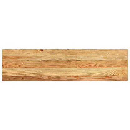 Traptreden Massief Eikenhout Lichtbruin 8 100 x 25 x 2 cm