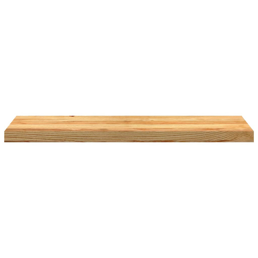 Traptreden Massief Eikenhout Lichtbruin 12 90 x 25 x 2 cm