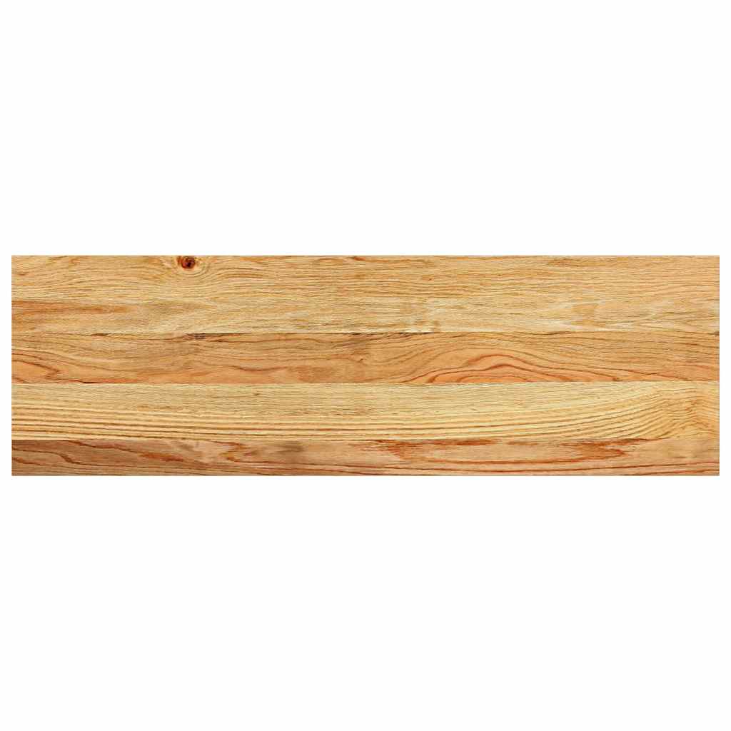 Traptreden Massief Eikenhout Lichtbruin 12 80 x 30 x 2 cm