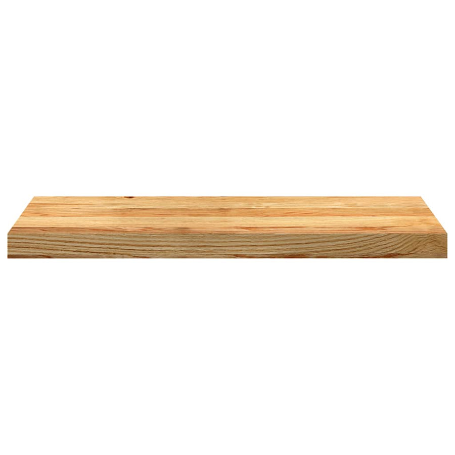 Traptreden 16 st 70x25x2 cm massief eikenhout lichtbruin