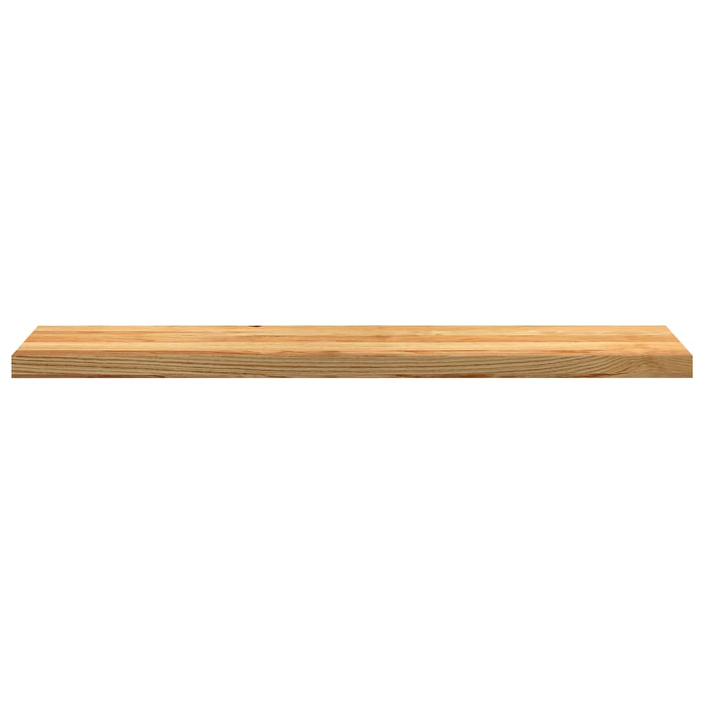 Traptreden 16 st 120x25x2 cm massief eikenhout lichtbruin