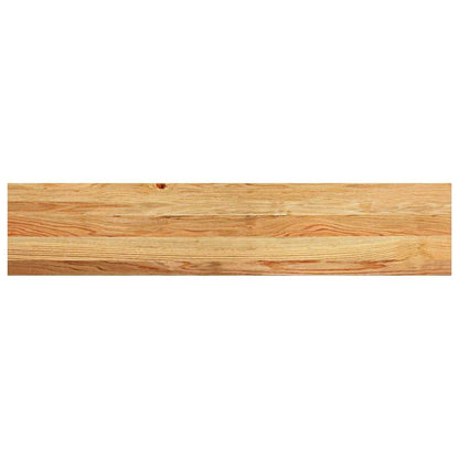 Traptreden 20 st 120x30x2 cm massief eikenhout lichtbruin