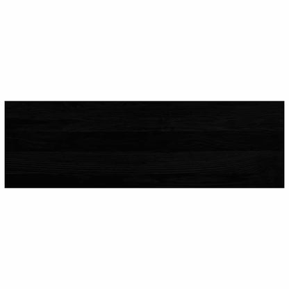 Traptreden 4 st 80x25x2 cm massief eikenhout donkerbruin