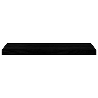 Traptreden 4 st 80x25x2 cm massief eikenhout donkerbruin