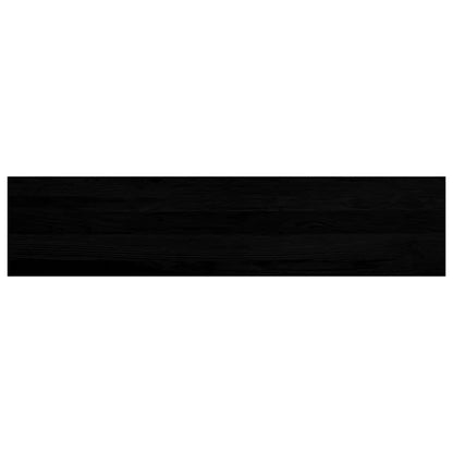 Traptreden 4 st 110x25x2 cm massief eikenhout donkerbruin