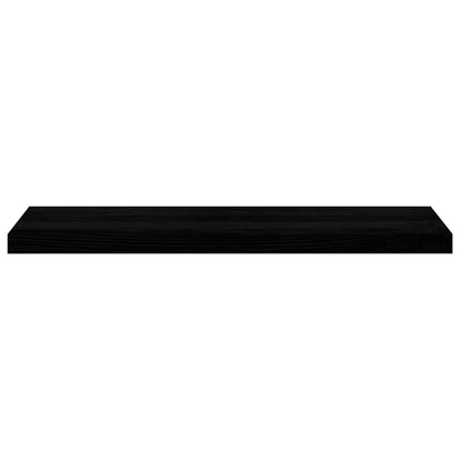 Traptreden 4 st 90x30x2 cm massief eikenhout donkerbruin