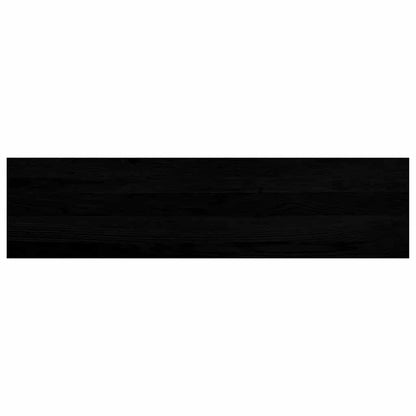 Traptreden 4 st 100x30x2 cm massief eikenhout donkerbruin