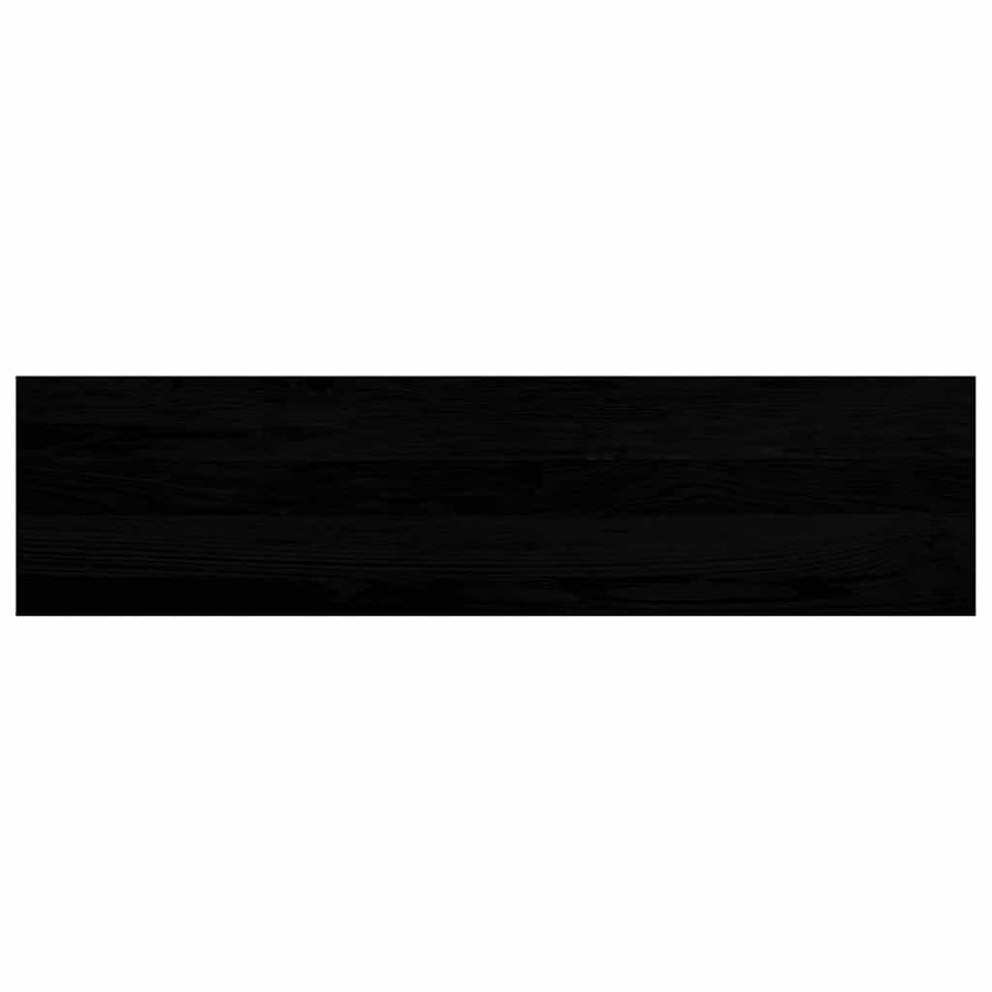 Traptreden 8 st 100x30x2 cm massief eikenhout donkerbruin