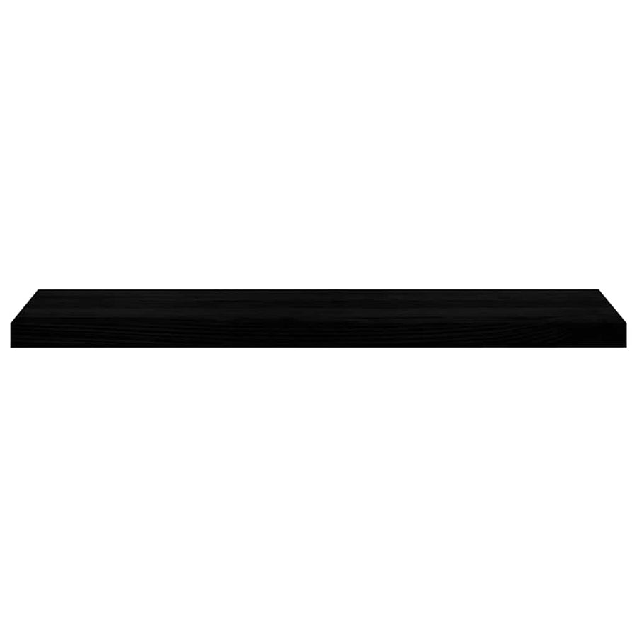 Traptreden 8 st 100x30x2 cm massief eikenhout donkerbruin
