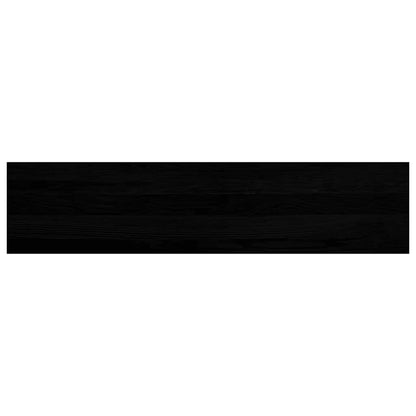 Traptreden 12 st 110x25x2 cm massief eikenhout donkerbruin