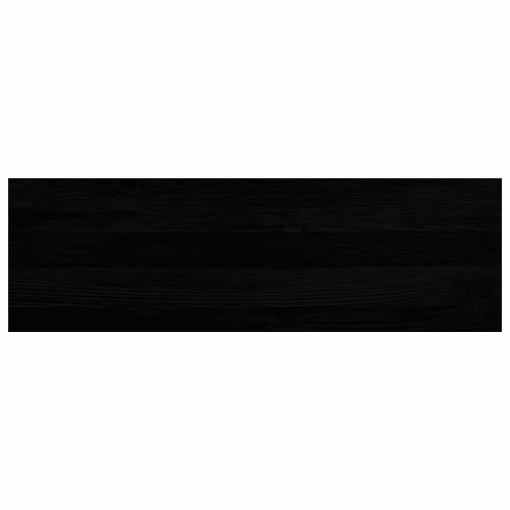 Traptreden 12 st 80x30x2 cm massief eikenhout donkerbruin